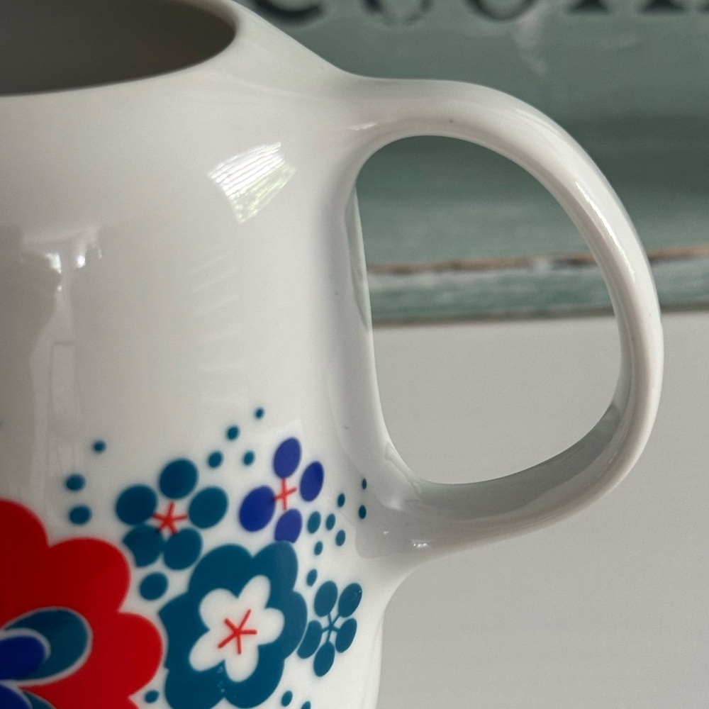 MCM Vintage Hungarian Creamer Pitcher Flower Vase - Picture 3 of 9